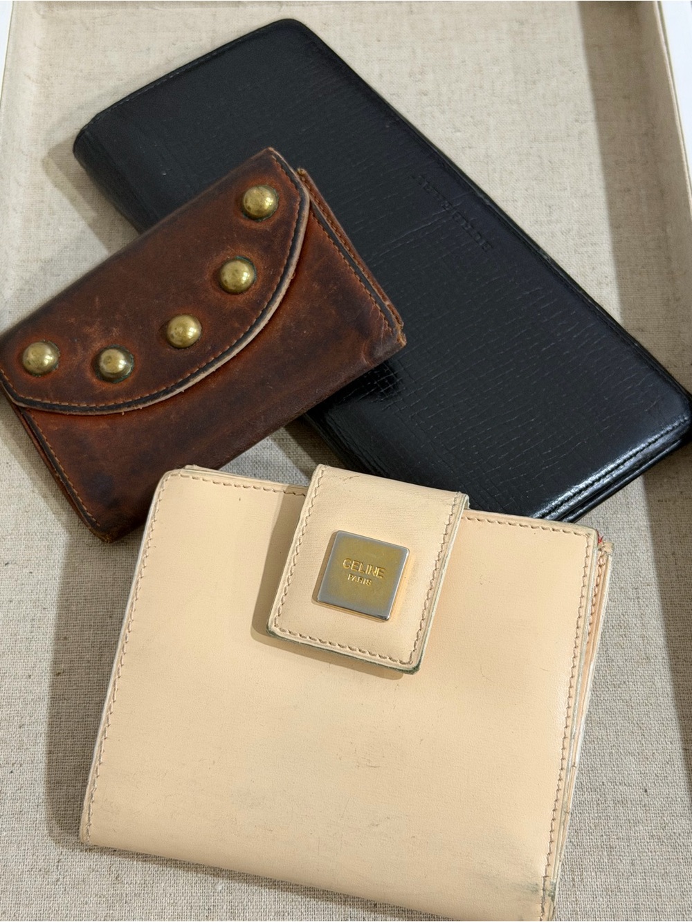 Celine Vintage Project Wallet Bundle